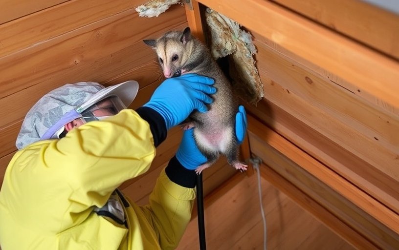Roof & Ceiling Possum Removal in Maryknoll